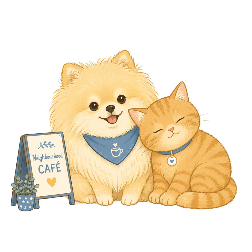 Toronto Cafe mascots